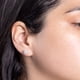 thumbnail image 2 of Aros Plata Mujer Punto de Luz Circon Blanco, 2 of 3
