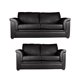 thumbnail image 1 of Living Ancona 3C-2C Tela Pu Negro, 1 of 3