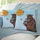 thumbnail image 3 of El Grúfalo Fundas de almohada de terciopelo con tema, regalos de funda de almohada, decoración para el hogar, cojín de lanzar, regalo de cumpleaños para fans y parejas.61*61cm., 3 of 6