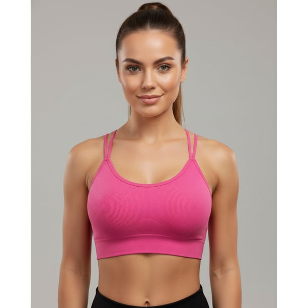 Peto Corto Deportivo Mujer Tiras Cruzadas Fitness