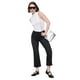 thumbnail image 1 of Jeans Mujer Flare Crop Negro Corona, 1 of 5