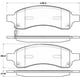 thumbnail image 1 of Pastillas Freno para auto POWERSTOP 17-1691, 1 of 3