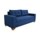 thumbnail image 3 of Sofa Paris Tres Cuerpos Lino Azul, 3 of 3