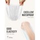 thumbnail image 2 of Auban 100PCS Disposable Shower Caps, Plastic Clear Hair Cap, 2 of 3