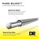 thumbnail image 2 of Cuerdas para bajo eléctrico DR Strings PB-45/100 Pure Blues, 2 of 8