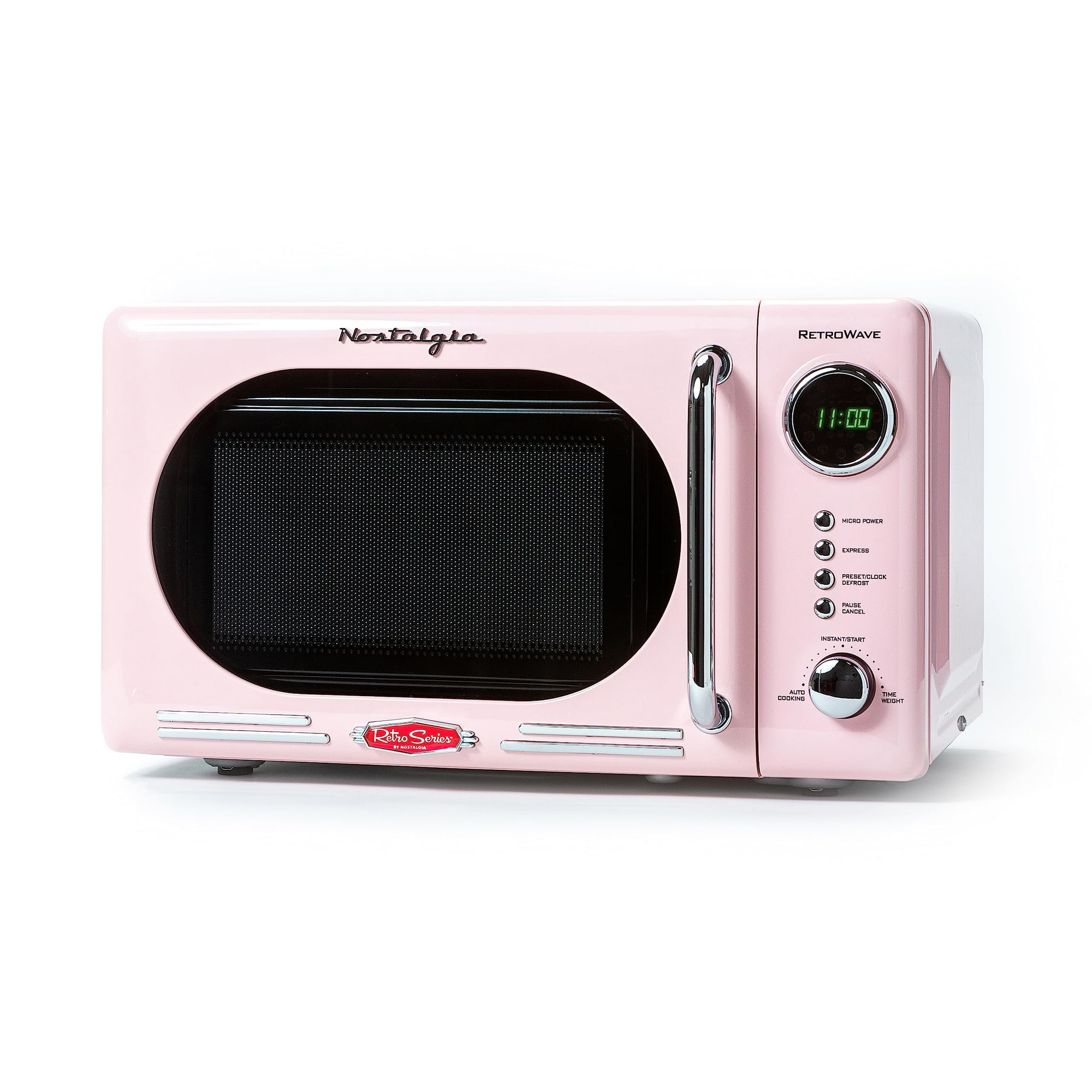 Horno Microondas Nostalgia Retro 0.7 Cu Ft 700 W Rosa