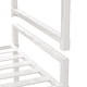 thumbnail image 5 of Zapatero Simple Houseware Panel de metal apilable de 3 niveles, blanco, 5 of 6