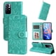 thumbnail image 2 of Funda tipo cartera FOXDOCK para Xiaomi Poco M4 Pro 5G , diseño girasol en relieve, cuero PU, cierre magnético, soporte y tarjetero, 2 of 5