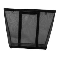 Bothyi - Cesta De Malla Para La Colada, Plegable, Transpirable, Para Playa, Para Toallas De Baño, Color Negro