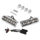 thumbnail image 2 of Saddlebag LED Inserciones De Soporte De Luz Para FLTUSE 2014, Más Posteriormente, Chrome Black, 2 of 5