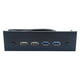 thumbnail image 4 of Hub USB Del Panel Frontal De 5,25 Pulgadas Para PC, Caja De Ordenador, Panel Frontal De Unidad óptica, 4 of 5