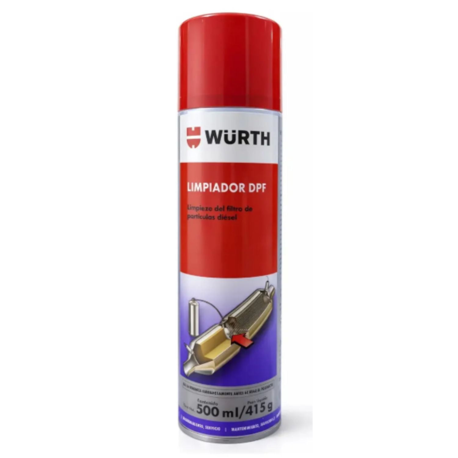 Limpia Filtro Particulas Diesel Dpf Cleaner Wurth