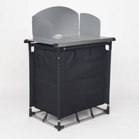 Rutta - Mesa De Cocina Plegable Camping Negra