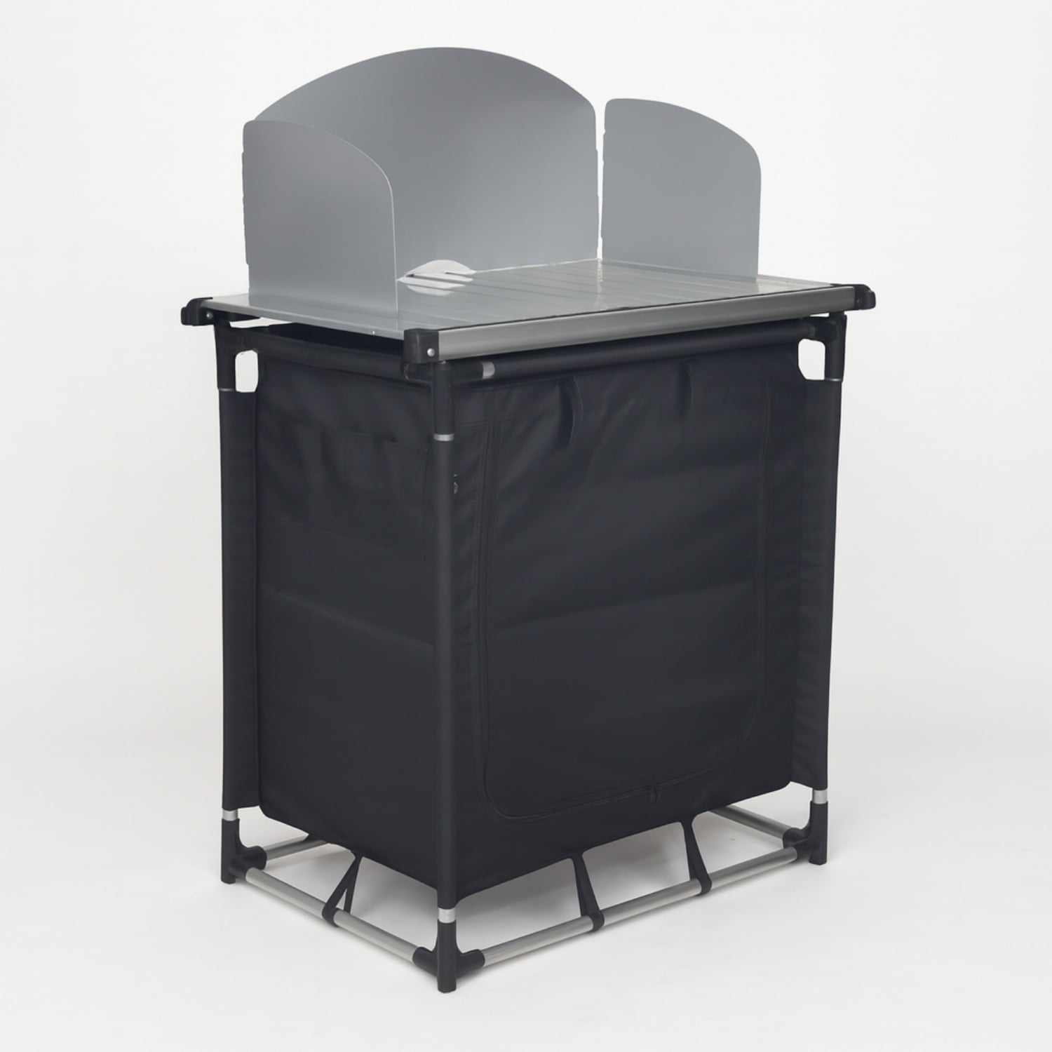 Rutta - Mesa De Cocina Plegable Camping Negra