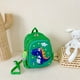 thumbnail image 1 of Children's Schoolbag Cartoon Dinosaur Kindergarten Backpack For Boys Girls Lightweight Travel Backpack, 1 of 3