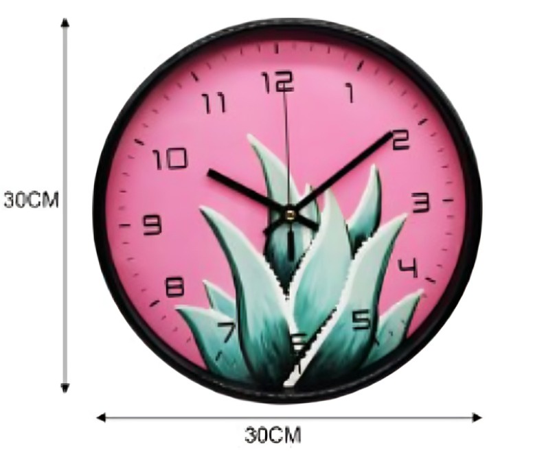 Genérico - Reloj De Pared 30 Cm De Diámetro