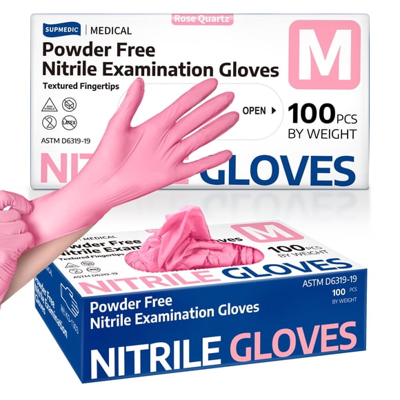 Guantes De Nitrilo Para Exámenes Medical 3 5 Mm Sin Polvo 100 Unidades