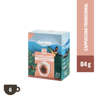 Mixes Café Juan Valdez Cappuccino Tradicional 6 Un.