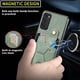 thumbnail image 4 of Funda Resistente para Samsung Galaxy S20 FE con Tarjetero y Soporte, Diseño Magnético Verde, 4 of 5