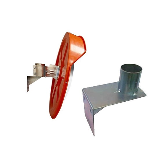Soporte Conector Para Espejo Panorámico A Muro 80cm-100cm