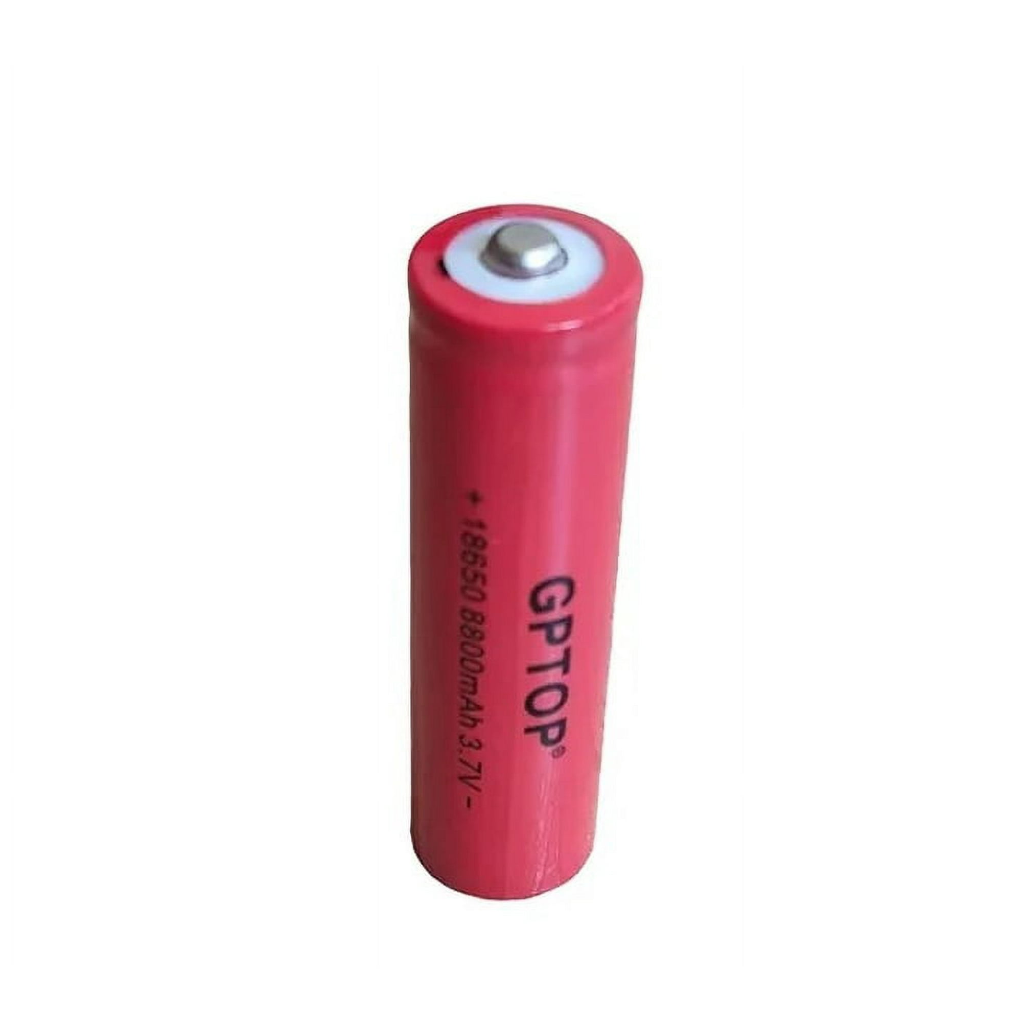 Impormaipu - Pilas Baterias Recargables De Litio 18650 Especial Vaper 8800 Mah Vaporizadores Gptop Roja Con Punta Contacto