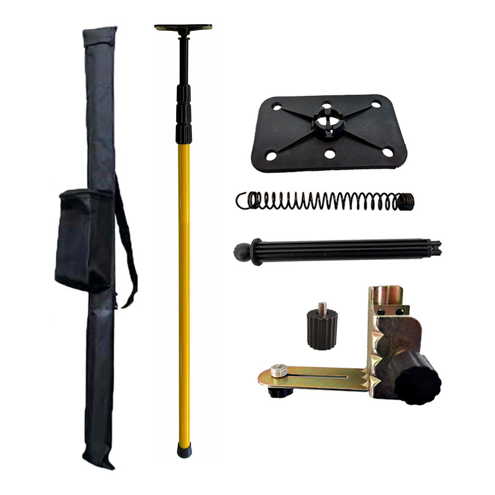 Magideal - Nivel Láser, Varilla Telescópica, Soporte De Elevación De Nivel, Varilla De Tensión Ligera, Soporte De Nivelación Automática De 3M, Soporte De Montaje A