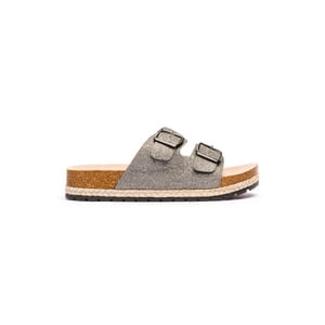 Sandalia Mujer Gris Gurami Chancleta