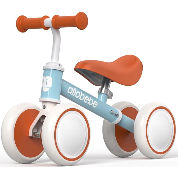 Bicicleta Balance Allobebe Baby para niños de 1 año con 4 ruedas