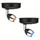 thumbnail image 4 of 2 Pack Mini Indoor Wireless Spotlight, Battery Operated Accent Lights, Puck Light, RGB Or Daylight Timer Dimmable Uplight, With Remote Stick On Anywhere Wall Hallway, For Display Painting Picture Ar, 4 of 4