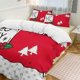 thumbnail image 2 of Merry Christmas Hello Kitty 3 Pieces Duvet Cover Set Full Size Super Soft Fade Resistant Microfiber, 2 of 4