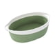 thumbnail image 1 of Canasto De Cuerda De Algodón Blanco Verde, 1 of 3