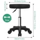 thumbnail image 3 of Taburete Enrollable Redondo De Altura Ajustable Con Ruedas Color Negro, 3 of 7