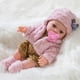 thumbnail image 1 of 12in Doll Super Simulation Baby Doll Vinyl Doll Soft Rubber Toy Gift For Children, 1 of 3