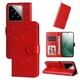 thumbnail image 1 of Funda tipo cartera FOXDOCK para Xiaomi 14 , diseño girasol en relieve, cuero PU, cierre magnético, soporte y tarjetero, 1 of 5