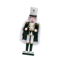 Magideal - Adorno Navideño De Madera Con Forma De Cascanueces Objetos De Colección Navideños Decoración Navideña Para Mesa Estante Navideño Centro De Mesa De Reg