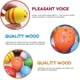 thumbnail image 3 of Maracas musicales con forma de huevo POPLAY, percusión de madera, 15 unidades, 3 of 7