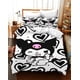 thumbnail image 2 of 3 Piece Anime Bedding Set 3D Printed Cartoon Soft Duvet Cover Set for Bedroom -Queen, 2 of 5