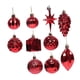 thumbnail image 5 of 10 bolas navideñas pequeñas colgantes para colgar adornos navideños decorativos para cumpleaños, celebraciones en interiores y exteriores, festivales rojo, 5 of 5