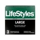thumbnail image 1 of Preservativos Lifestyles Large Con Espermicida x 3 Unidades, 1 of 2