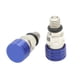 thumbnail image 4 of 2 Piezas M5 0,8mm Válvula De Presión De Purga De Aire De Horquilla Para Motocicleta Azul Duradero, 4 of 5