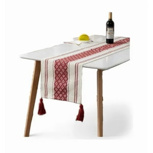 Genérico - Camino Mesa Bordado Poliéster 37X180