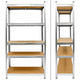thumbnail image 2 of 2 Estantes Metalico 180x90x40 Oficina Organizador P, 2 of 9