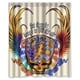 thumbnail image 1 of Cortina de ducha de la banda de rock Grateful Dead con ganchos (60 x 72 pulgadas), 1 of 3