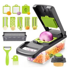 Genérico - Mandolina Picador Cortador Rallador De Verduras 14 Pieza