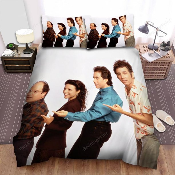 Seinfeld - Movie Seinfeld Trivia Quilt Duvet Cover Set Bed Linen3-Piece Bedding Set