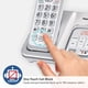 thumbnail image 3 of Teléfono inalámbrico Panasonic DECT 6.0 KX-TGD632W con contestador automático, 3 of 7