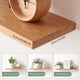 thumbnail image 2 of Pequeño aplique flotante de pared de roble macizo Lumten de 30 cm para baño, dormitorio, salón, cocina, oficina, lavadero, etc. Lumten, 2 of 5