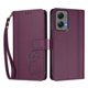 thumbnail image 3 of Funda Cartera Trébol para Motorola Moto G Stylus 2024 5G con Ranuras Tarjetas y Carga Inalámbrica Violeta, 3 of 6