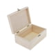 thumbnail image 1 of Regalo De Recuerdo De Caja De Joyería De Madera Lisa Sin Pintar Sin Terminar, 1 of 2