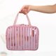 thumbnail image 4 of Bolsa de aseo transparente de Unique Bargains, bolsa de maquillaje transparente, organizador de cosméticos con cremallera para mujeres, 10.43"x3.15" rosa, 4 of 7
